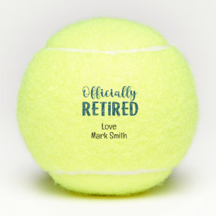 Retirement for Tennis Player Balls