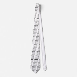 Retirement Funny Nutrition label Tie