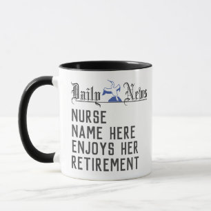 Retirement Gift for a Nurse Mug