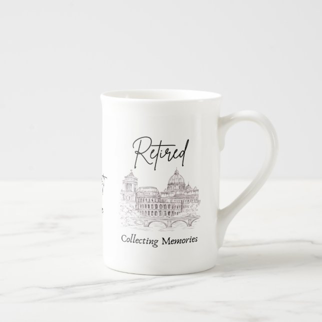 Retirement Gift Mug For Travelers (Right)