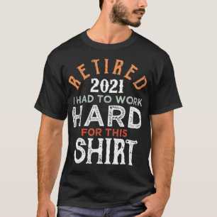 Retirement gifts for men 2021 Pension  T-Shirt