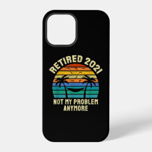 Retirement Gifts Vintage Retired 2021 iPhone 12 Pro Case