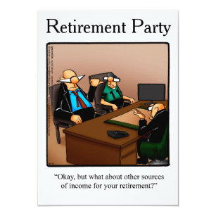 Funny Retirement Invitations & Announcements | Zazzle NZ