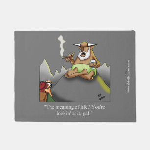 Retirement Humour Doormat Gift