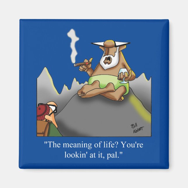 Retirement Humour Magnet (Front)