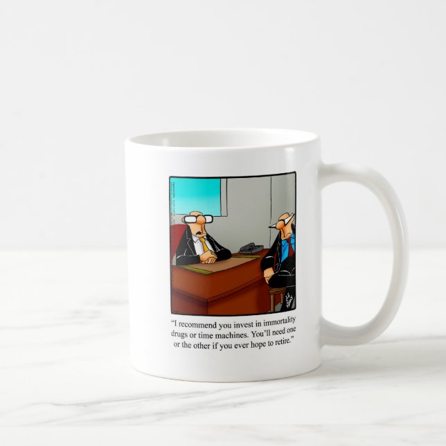 Retirement Humour Mug Gift (Right)