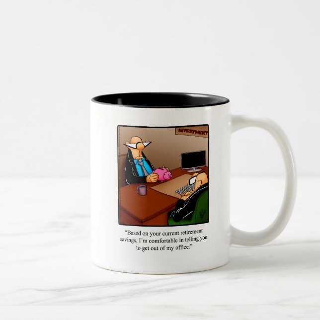 Retirement Humour Mug Gift (Right)