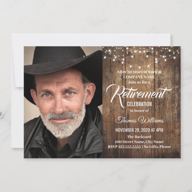 Retirement Invitation (Front)