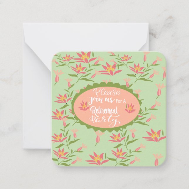 Retirement Invitation  (Front)