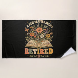 Retirement Is Music To My Ears Beach Towel