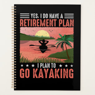 Retirement Kayaking Plan Planner
