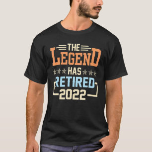 Retirement Legend Has Retired Since 2022 Daddy Mo T-Shirt