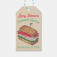 Retirement Luncheon Lunch Turkey Club Sandwich