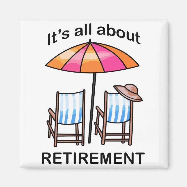 Retirement Magnet (Front)