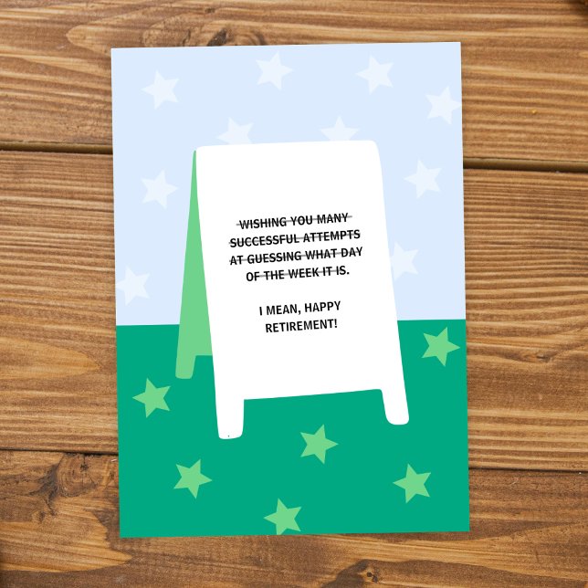 Retirement Milestone Card (Creator Uploaded)