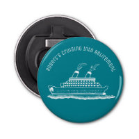 Retirement Monogram Funny Cruise Ship