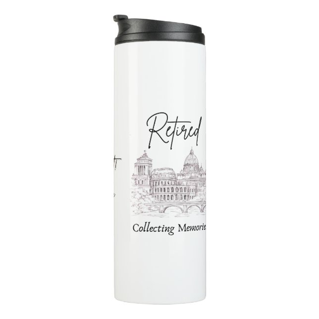 Retirement Mug Gift for Travelers (Rotated Right)