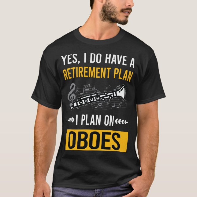 Retirement Oboe T-Shirt (Front)