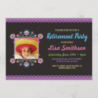 Retirement Party Fiesta Mexican Floral Photo