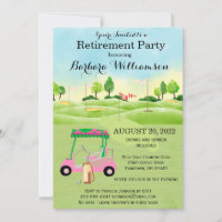 Retirement Party Golf Party