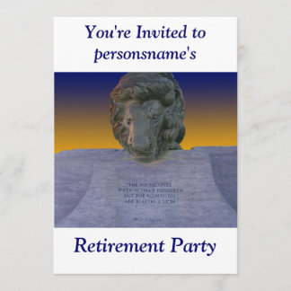 Retirement Party Invitation