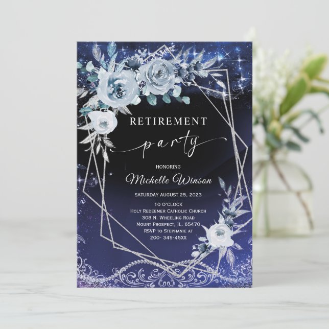 Retirement Party Invitation (Standing Front)