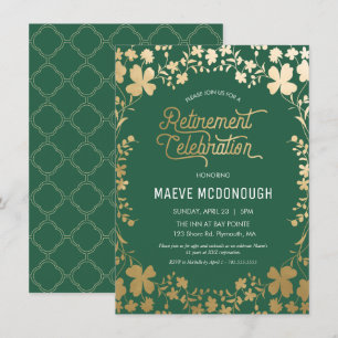Retirement Party Invitation, Celebration Invite