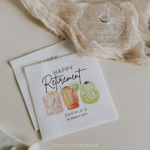 Retirement Party Napkin