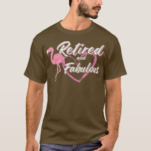 Retirement pension flamingo fairytale T-Shirt