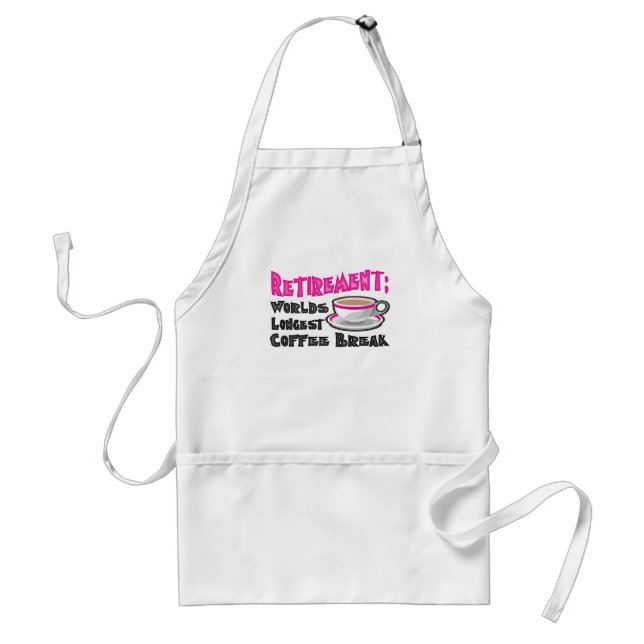 Retirement (Pink) Standard Apron (Front)