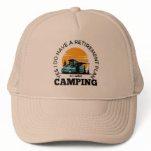 Retirement Plan Camping Quote T-Shirt