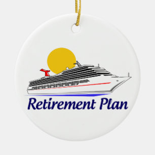 retirement plan ceramic tree decoration
