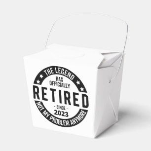 retirement plan favour box