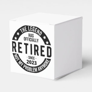 retirement plan favour box