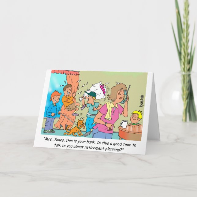 Retirement Planning Card (Front)