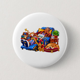 Retirement Queen Professional Nap Department 6 Cm Round Badge