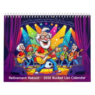 Retirement Reboot - Bucket List Calendar