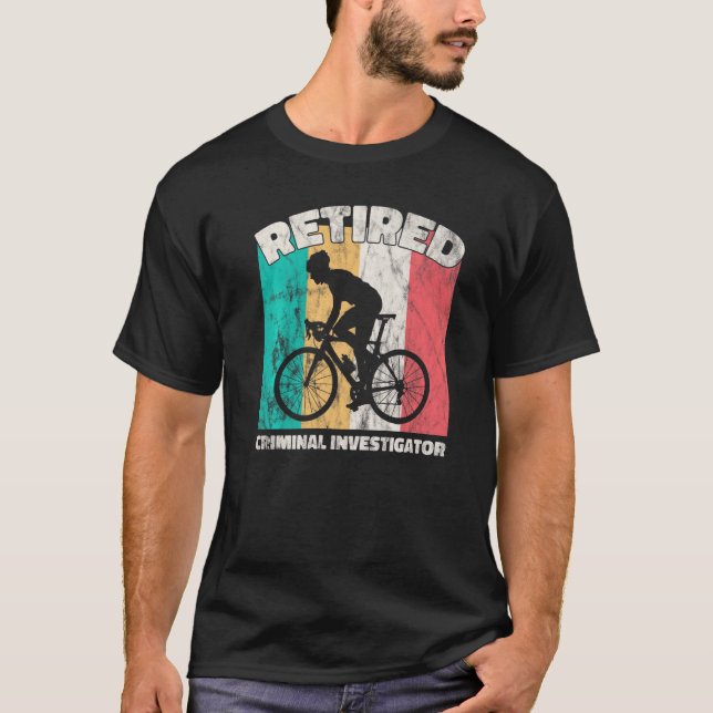 Retirement  Retired Crime Scene Technician T-Shirt (Front)