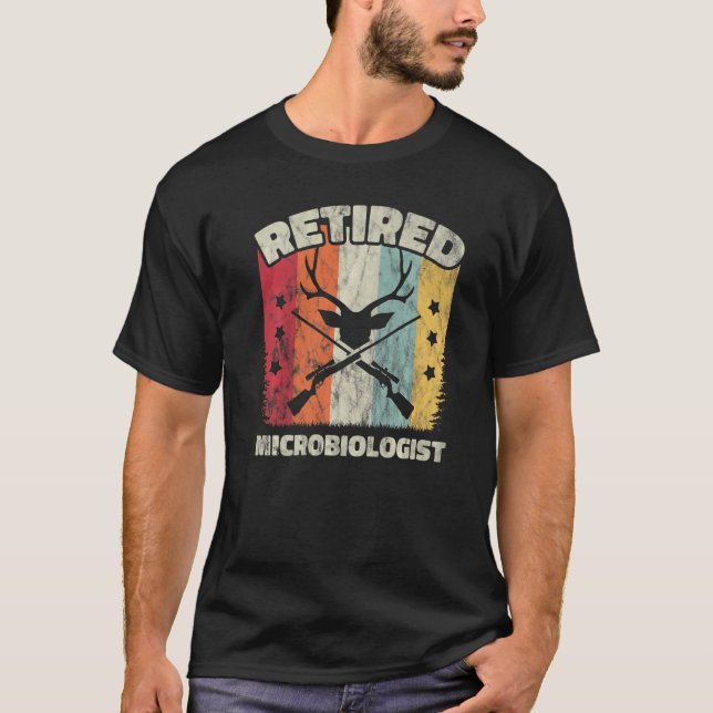 Retirement Retired Microbiologist T-Shirt (Front)