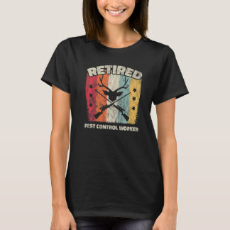Retirement Retired Pest Control Worker T-Shirt