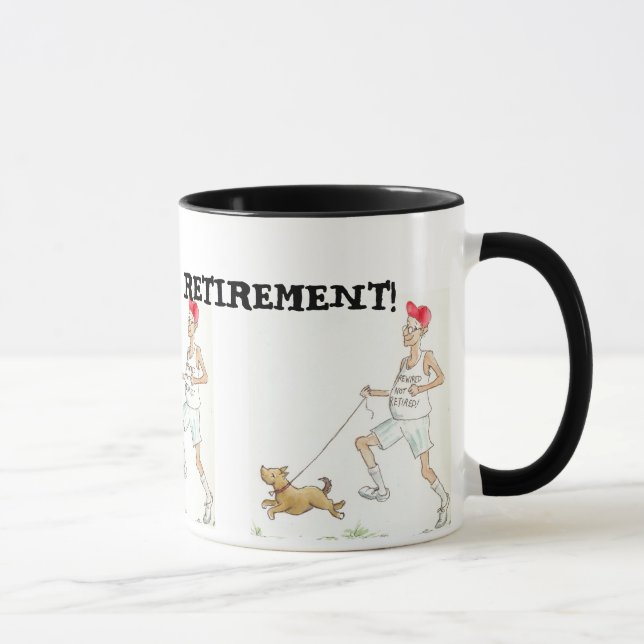 Retirement Ringer Mug (Right)