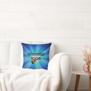 Retirement Rocks--custom guitar design Cushion