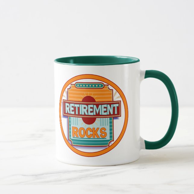 Retirement Rocks Mug (Right)