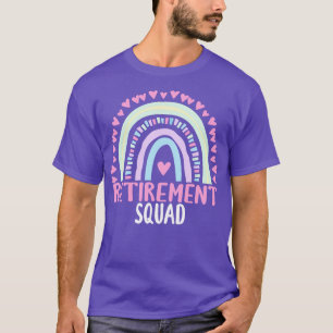 Retirement Squad Party Matching Womens Appreciatio T-Shirt