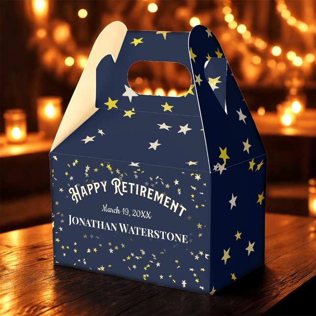 Retirement Star Favour Box (Creator Uploaded)
