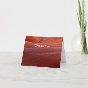 Retirement Thank You Golden Canyon Swirl Card