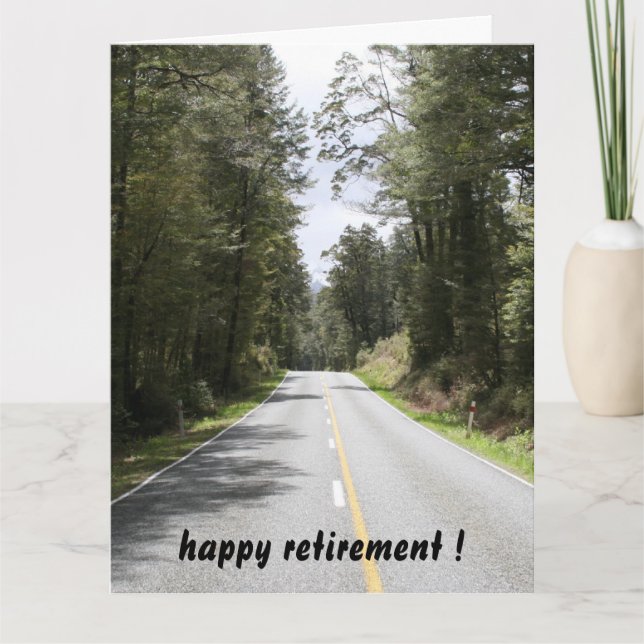 retiring roads big card (Front)