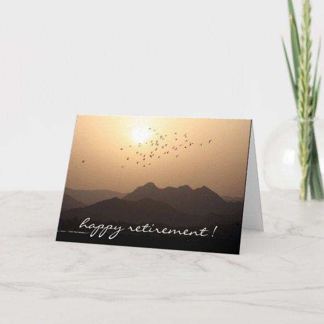 retiring view card (Front)