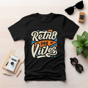 Retns Pre Vibes Printed Modern Black Men Tshirt