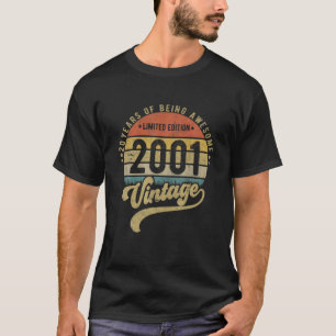 Reto Vintage 20Th Birthday, 2001 Limited Edition 2 T-Shirt
